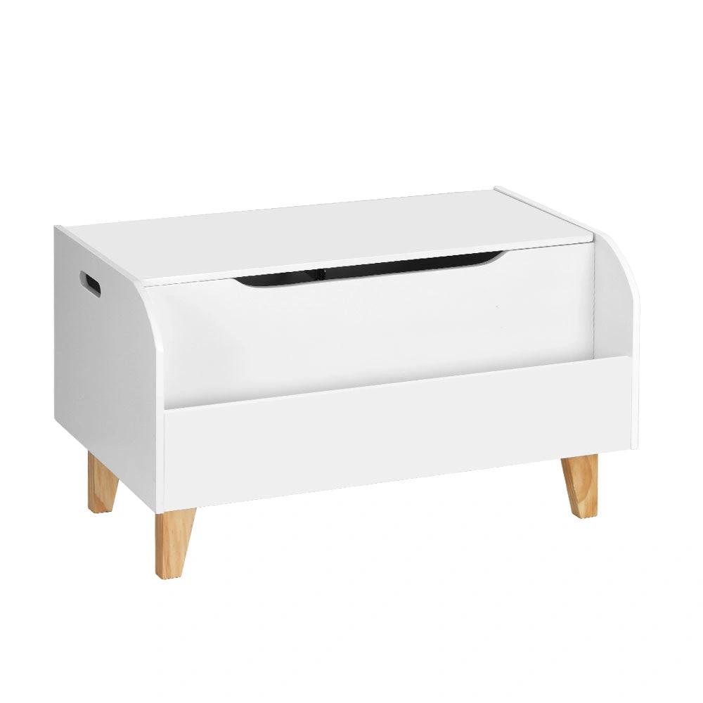 Kids Toy Box Bookshelf | White