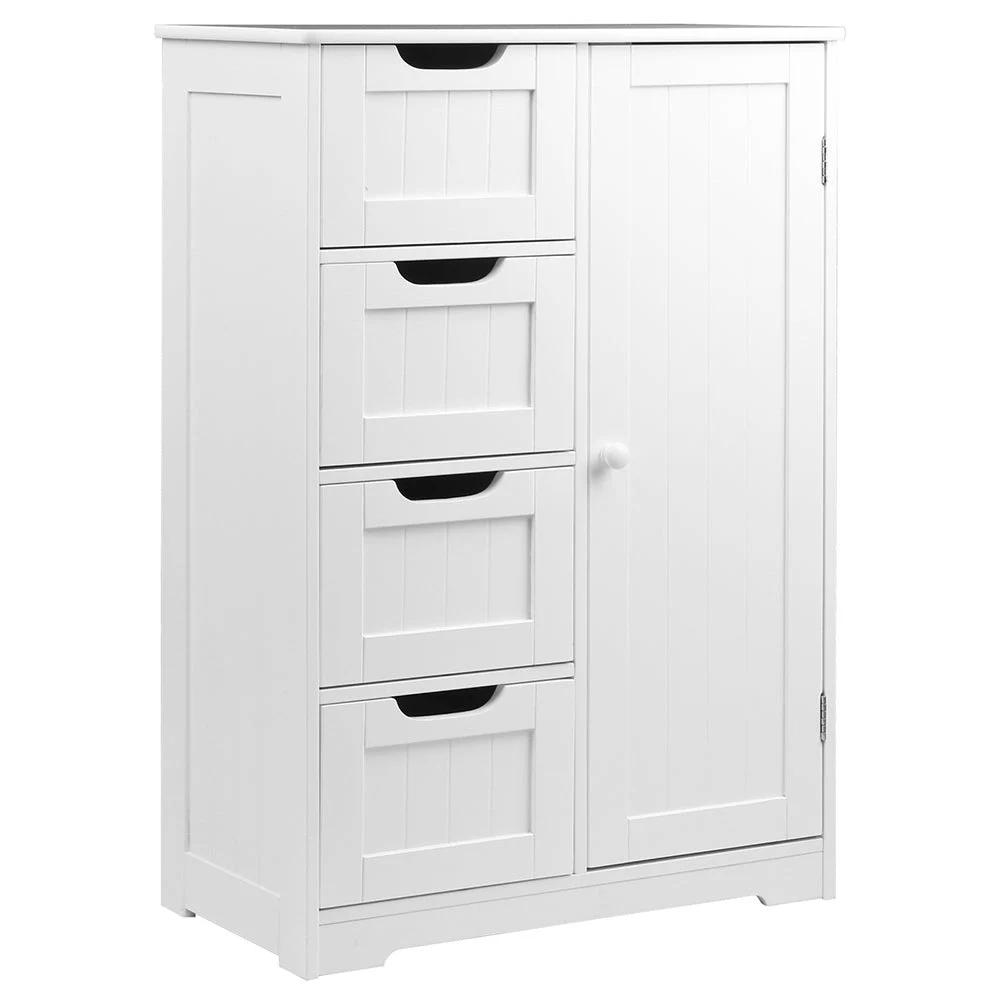 Bathroom Cabinet Storage Drawers - White