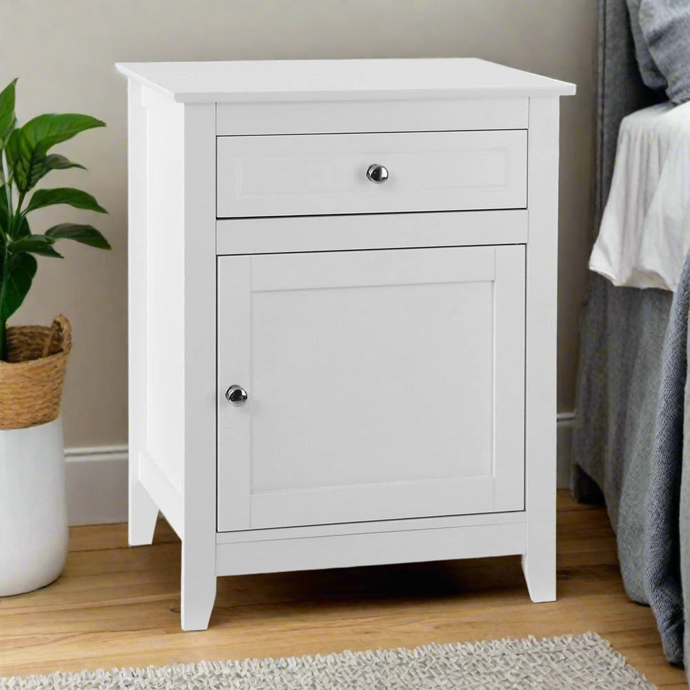 Camden Bedside Cabinet | White