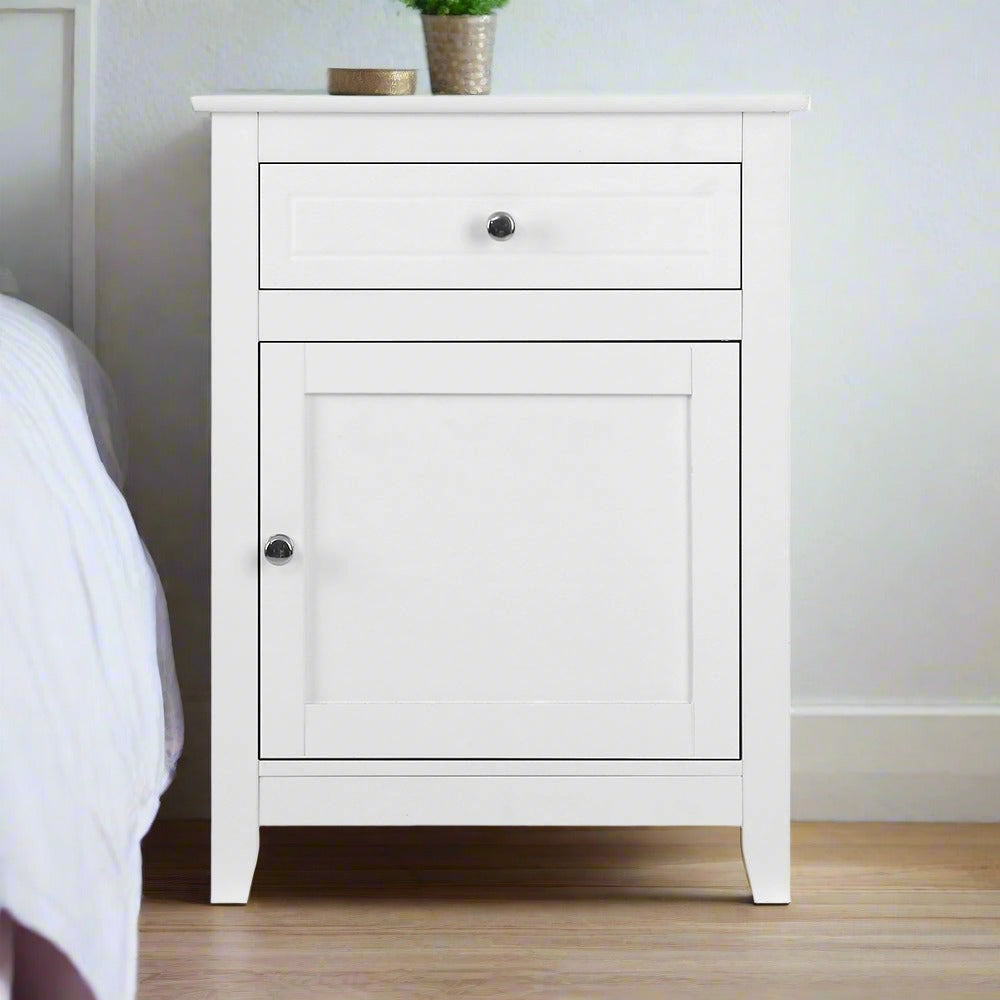 Camden Bedside Cabinet | White