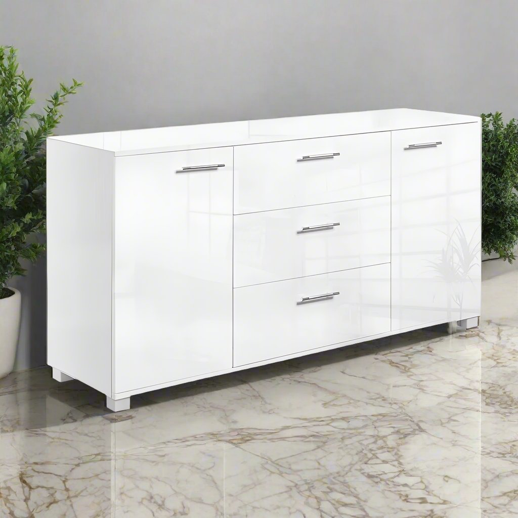 Nova Luxe Sideboard | Gloss White