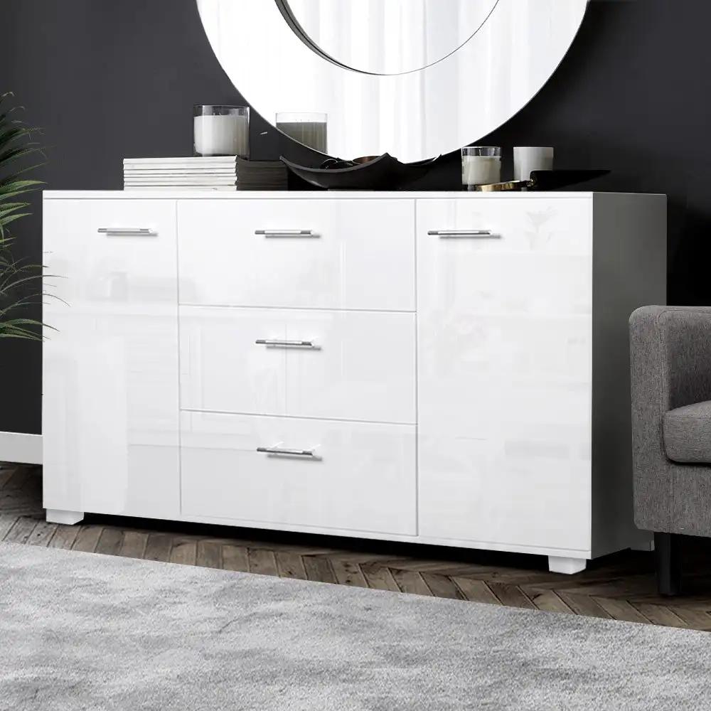 Nova Luxe Sideboard | Gloss White