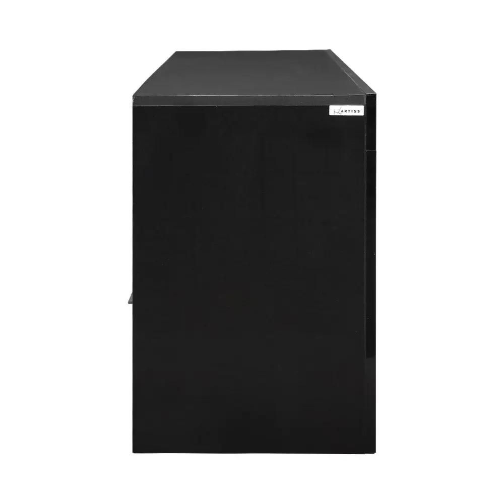 Lumos LED Entertainment Unit | Black | 160cm