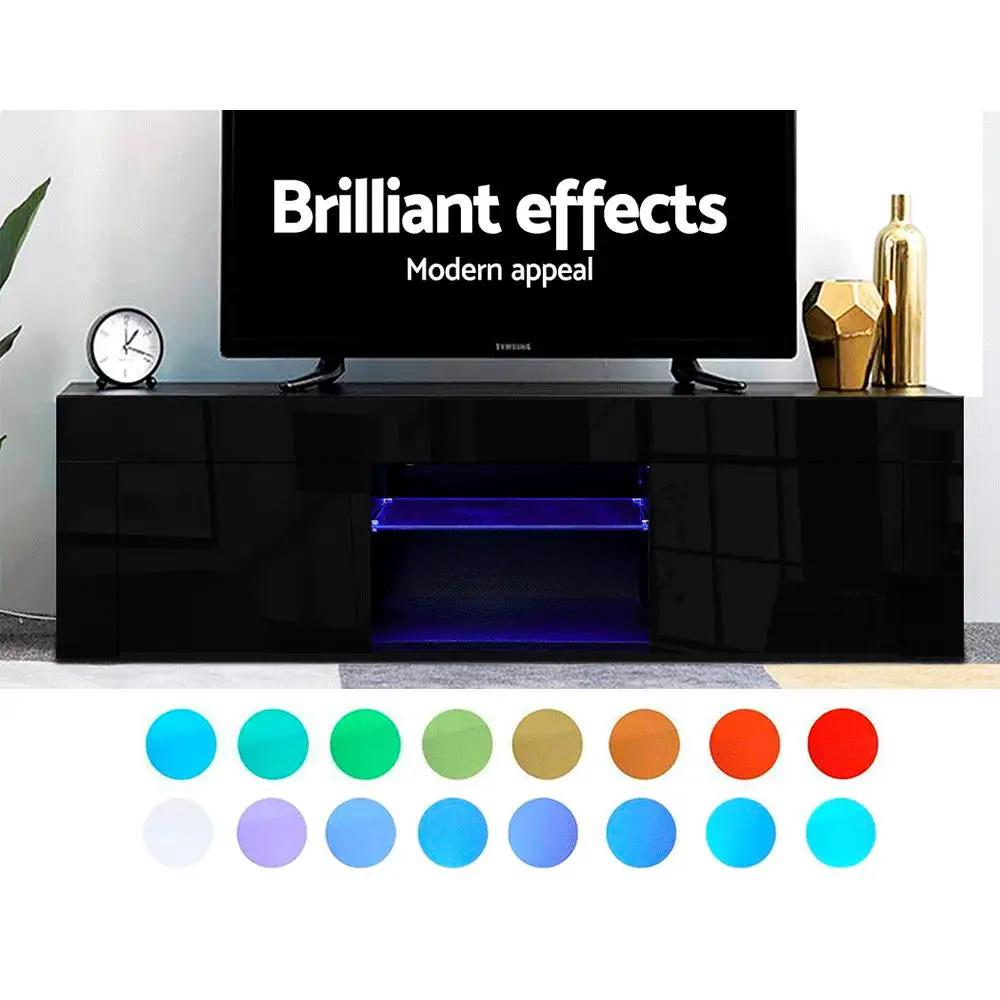 Radiance LED Entertainment Unit | Black