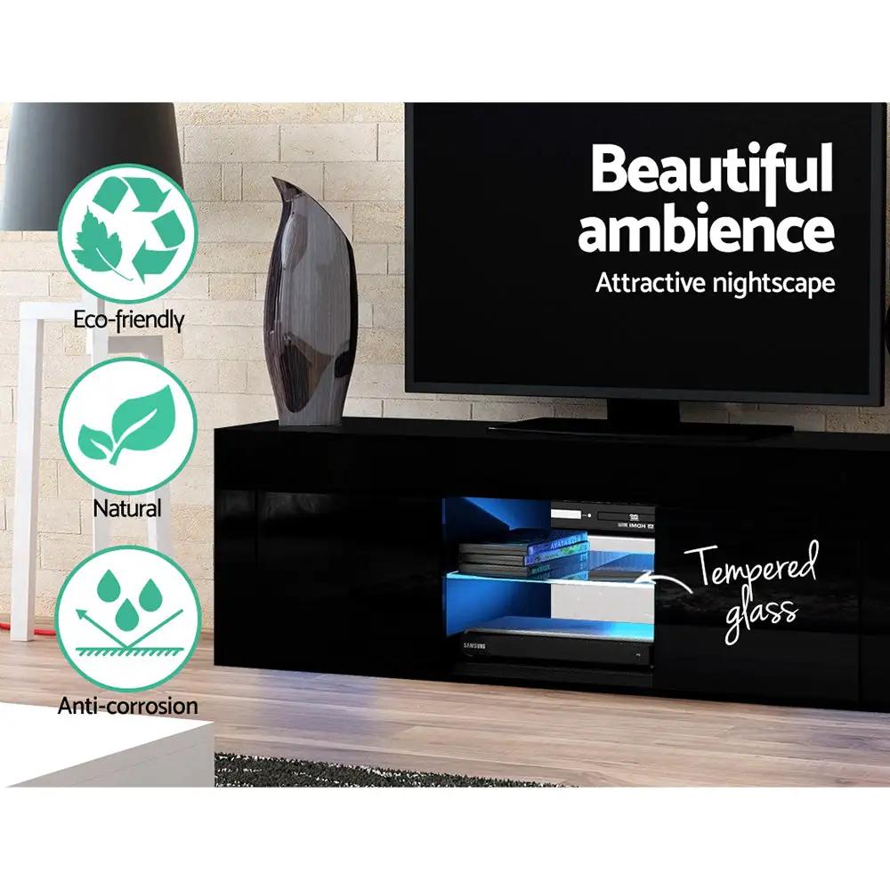 Radiance LED Entertainment Unit | Black