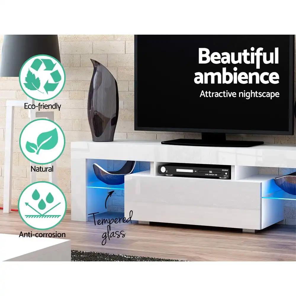 Spectra LED Entertainment Unit | White | 130cm