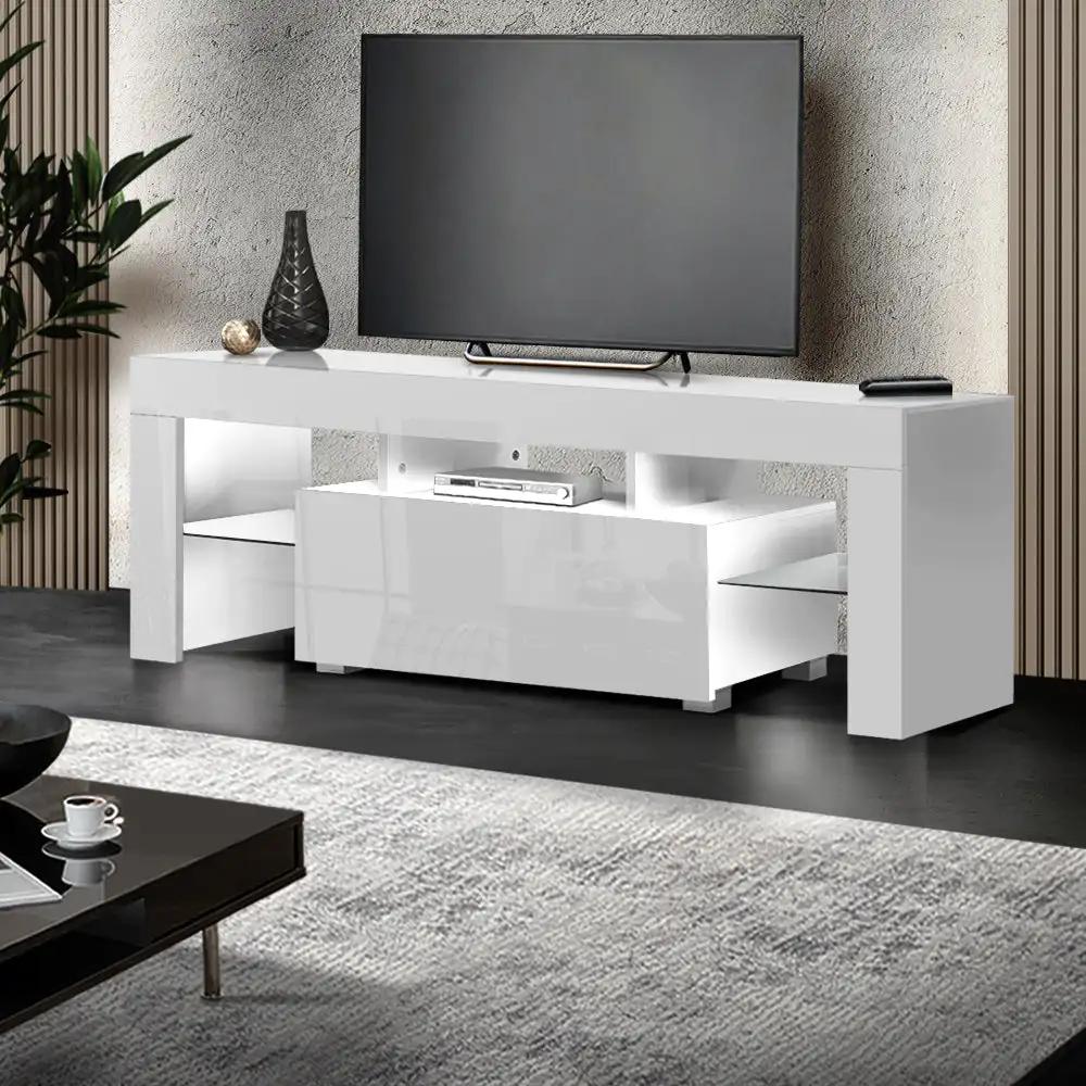 Spectra LED Entertainment Unit | White | 130cm