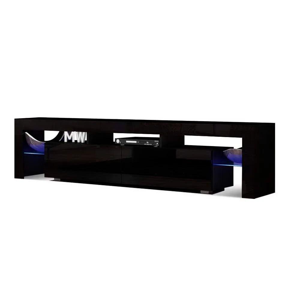 Stellar LED Entertainment Unit | Black | 189cm