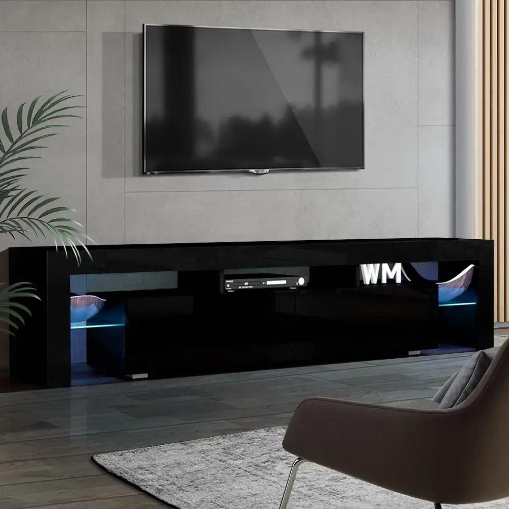 Stellar LED Entertainment Unit | Black | 189cm