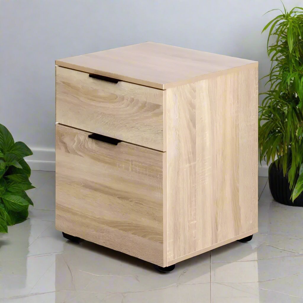 Sleek & Smart Filing Cabinet | Wood | 55.5cm