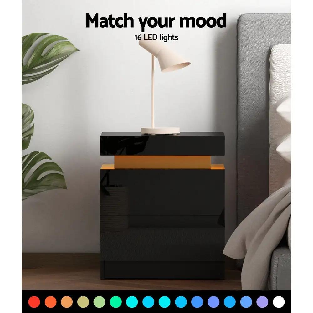 LED Bedside Table 