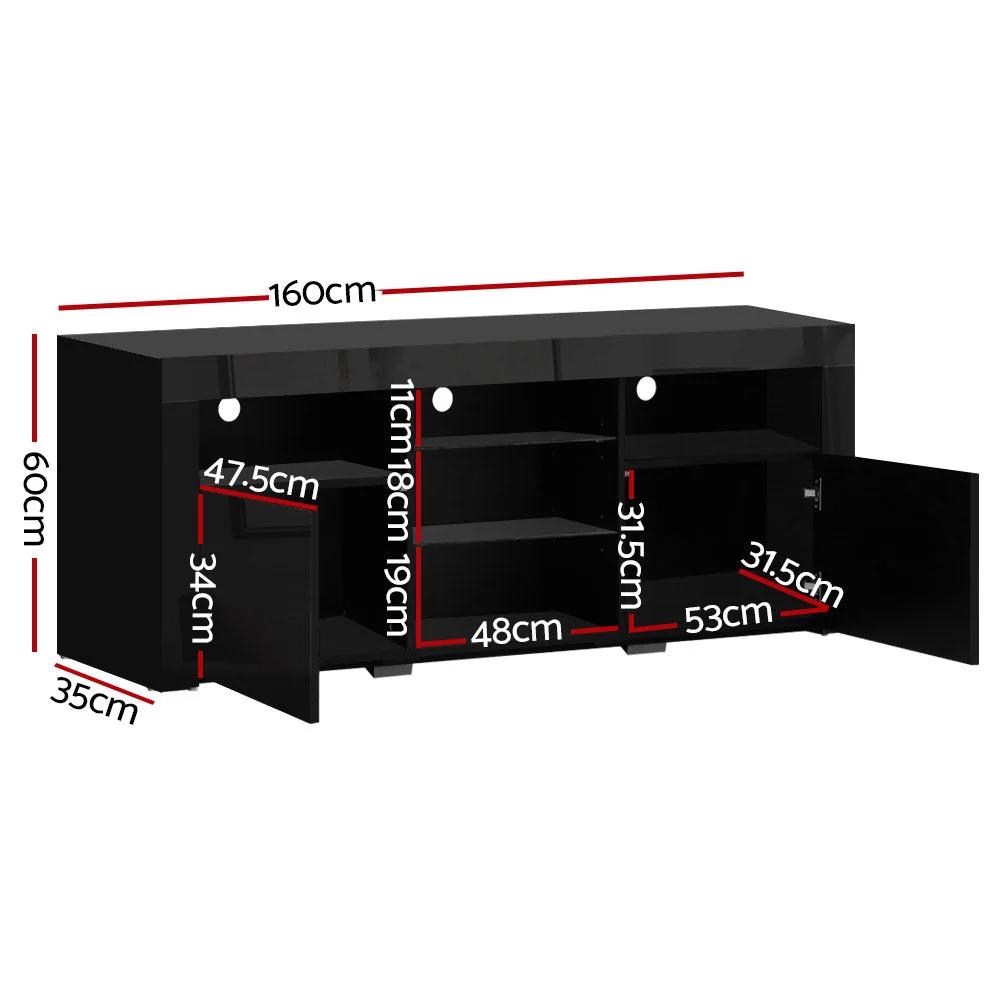 Aurora LED Entertainment Unit | Black