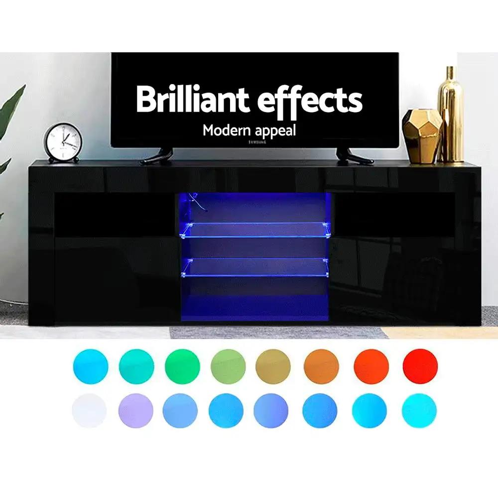 Aurora LED Entertainment Unit | Black