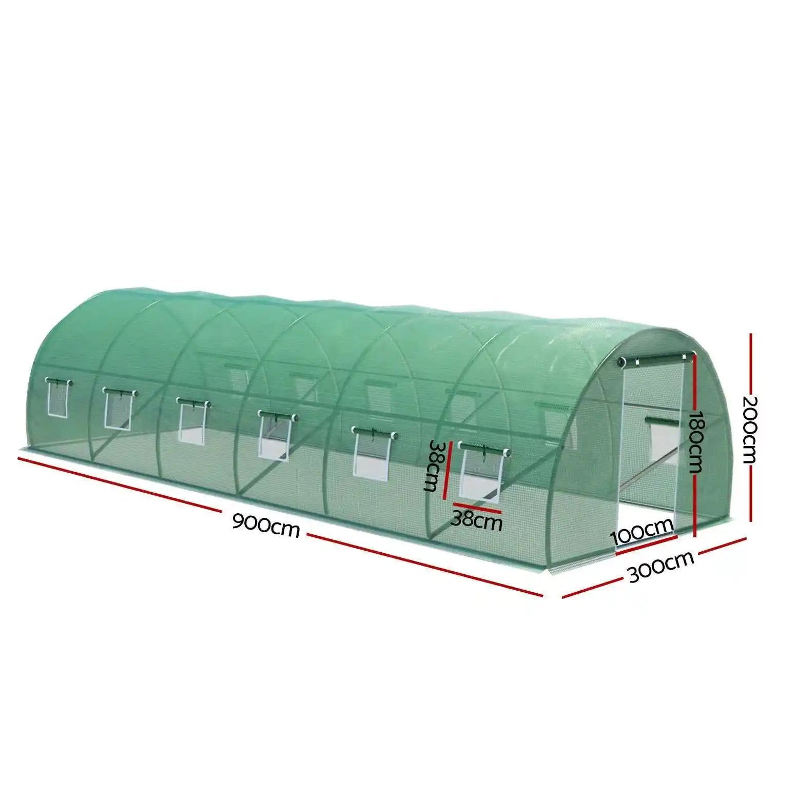 Evergreen Haven Greenhouse | 9x3x2M