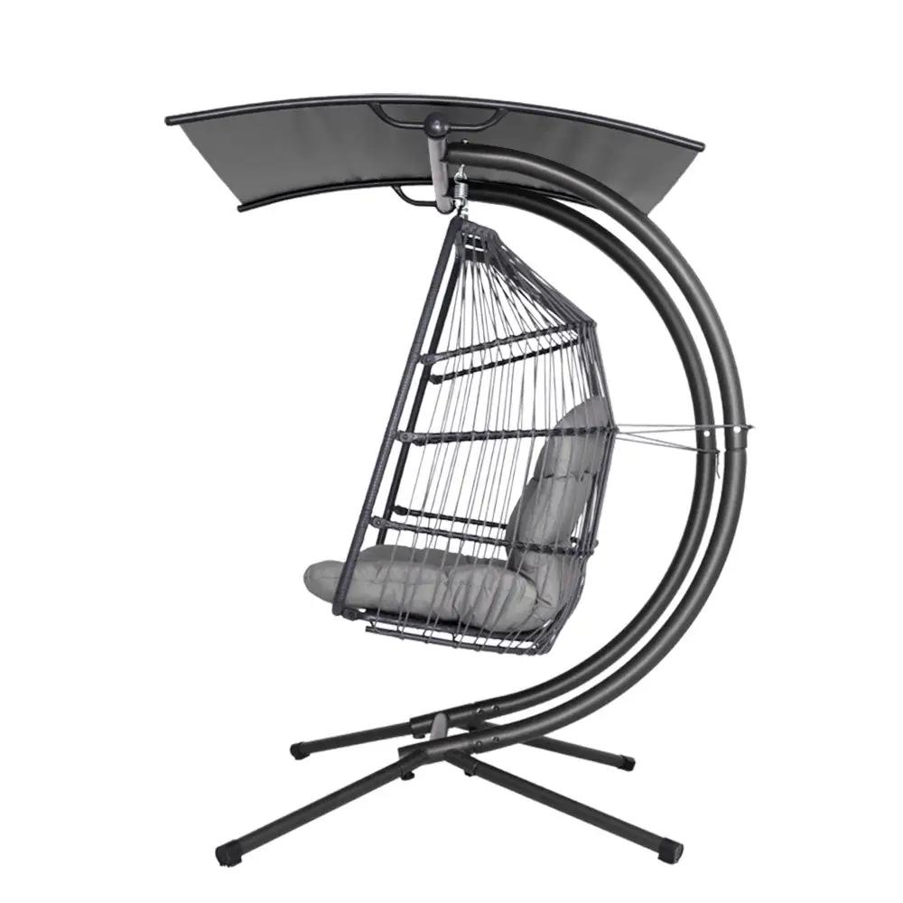 Horizon Duo Hanging Pod Chair | Grey