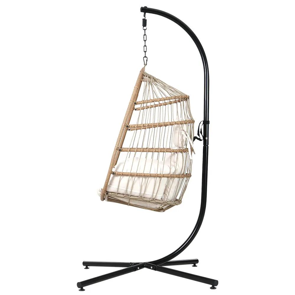 Horizon Luxe Hanging Pod Chair | Pine