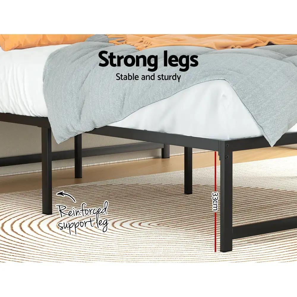 King Metal Bed Frame | UrbanNest