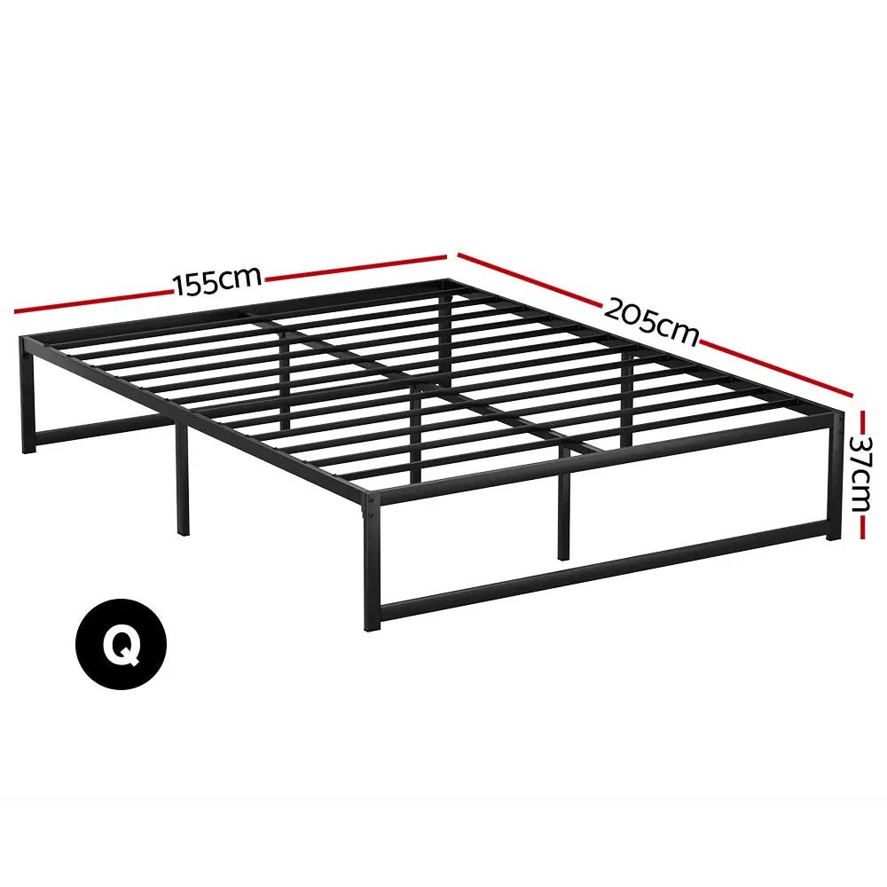 Queen Metal Bed Frame | UrbanNest