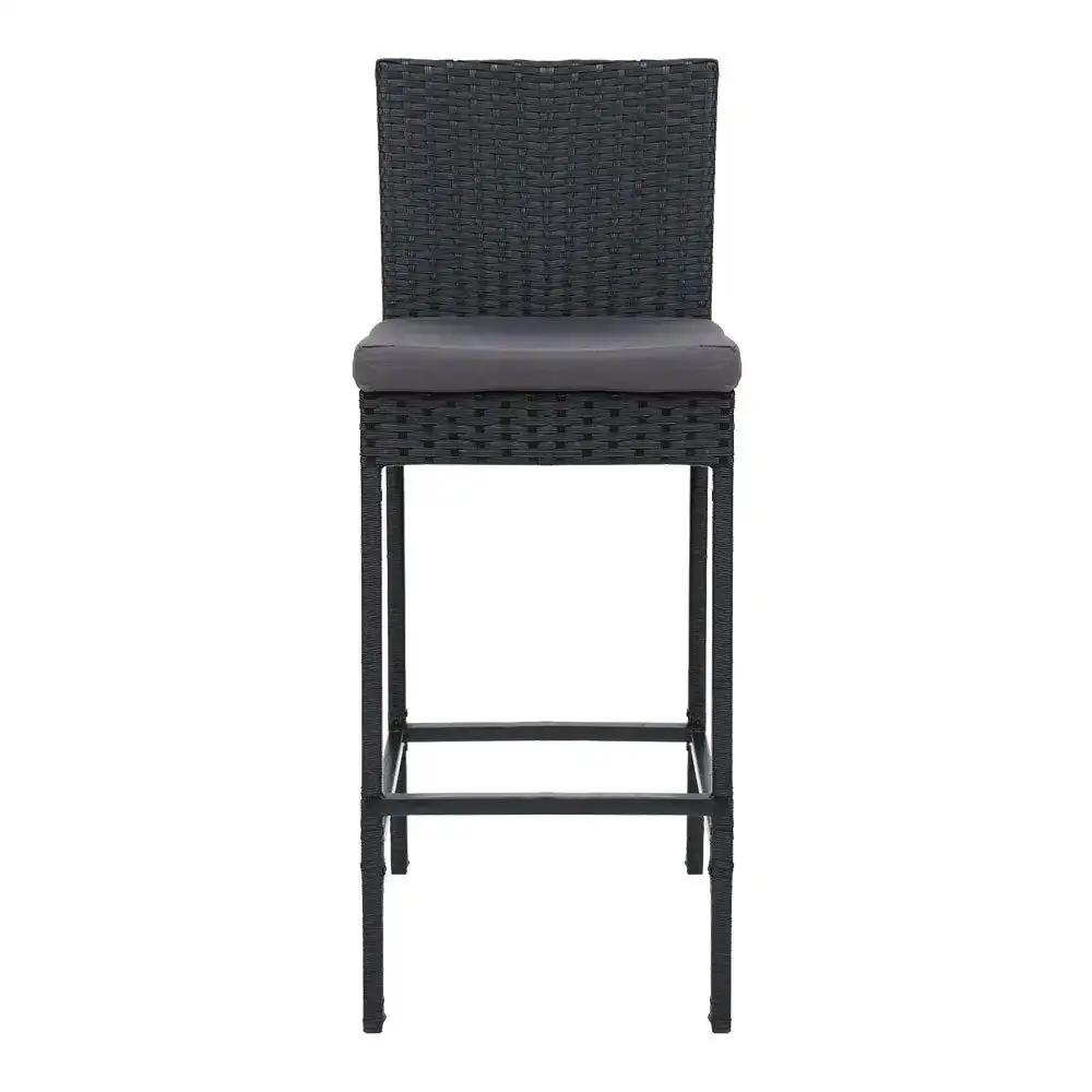 2x Azure Comfort Bar Stools | Black