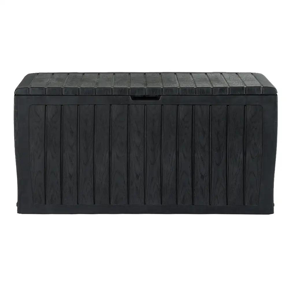 Voyager Outdoor Storage Box | Black | 220L