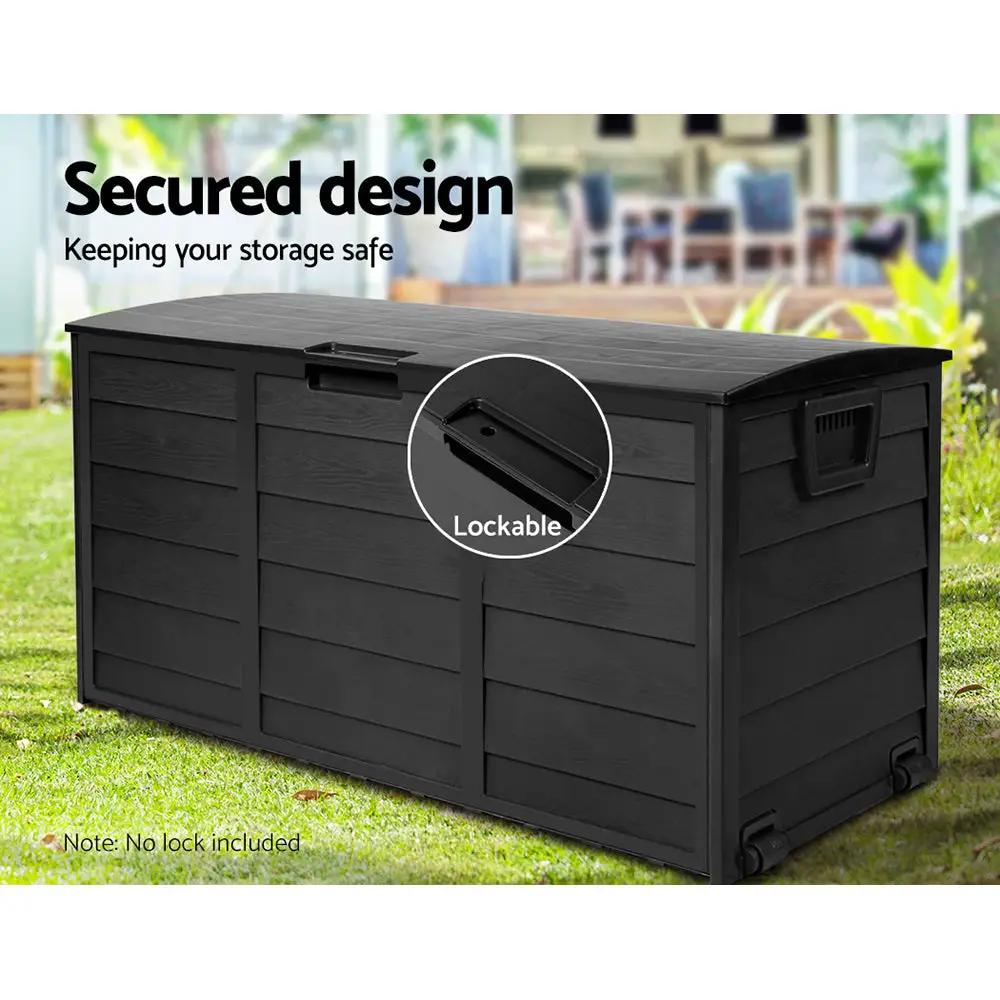 Highland Deluxe Storage Box | 290L | Black