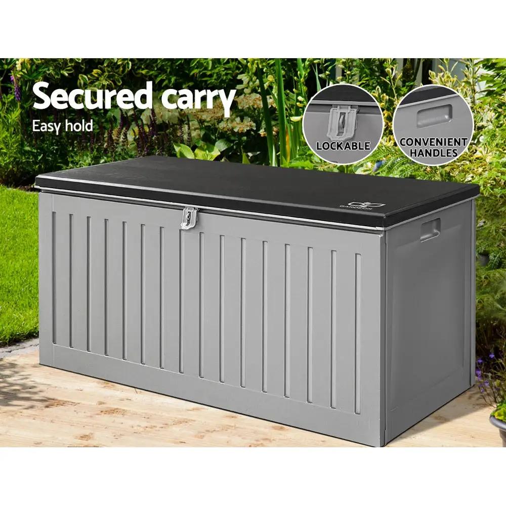 Highland Deluxe Storage Box | 270L | Grey