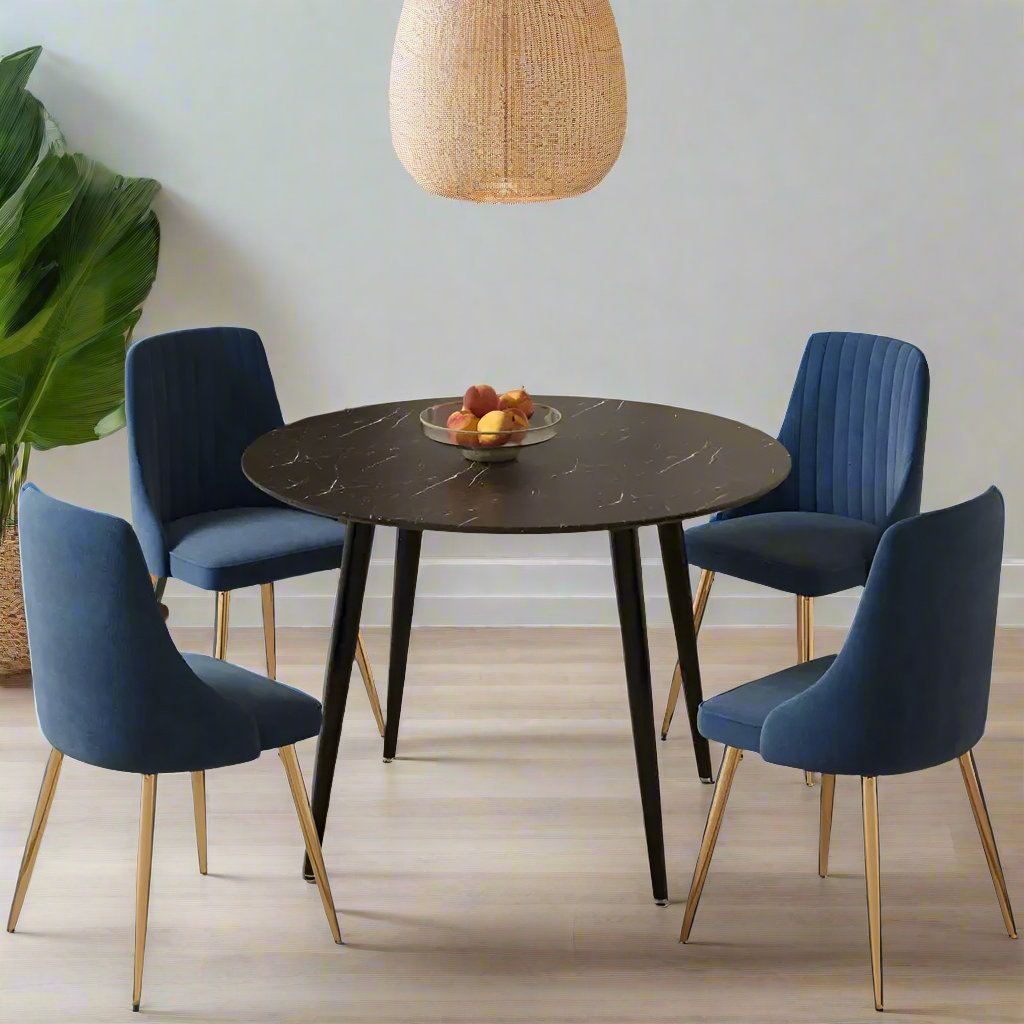 Dining Set with 4 Chairs