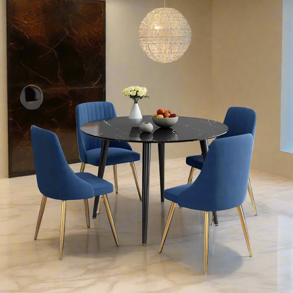 Dining Set with 4 Chairs