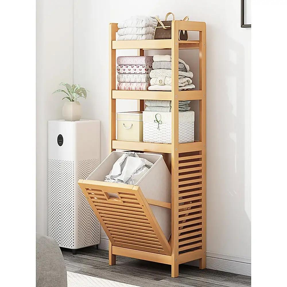 Cedar Haven Bamboo 2-in-1 Laundry Hamper