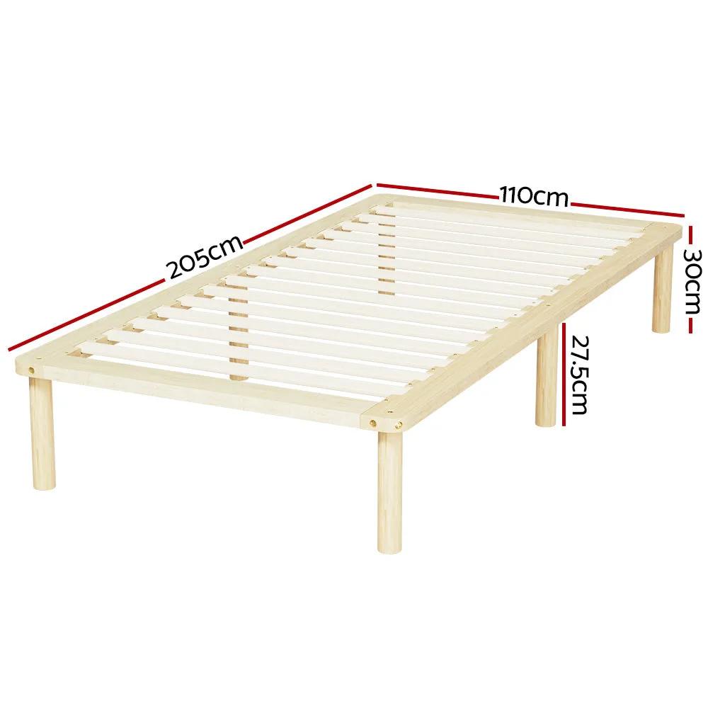 King Single (Pine) Bed Frame | ZenWood Series