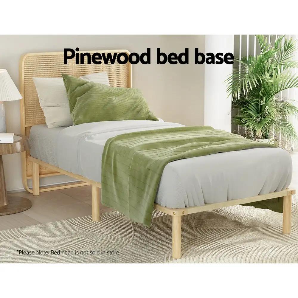 King Single (Pine) Bed Frame | ZenWood Series