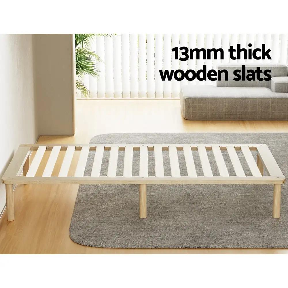 King Single (Pine) Bed Frame | ZenWood Series