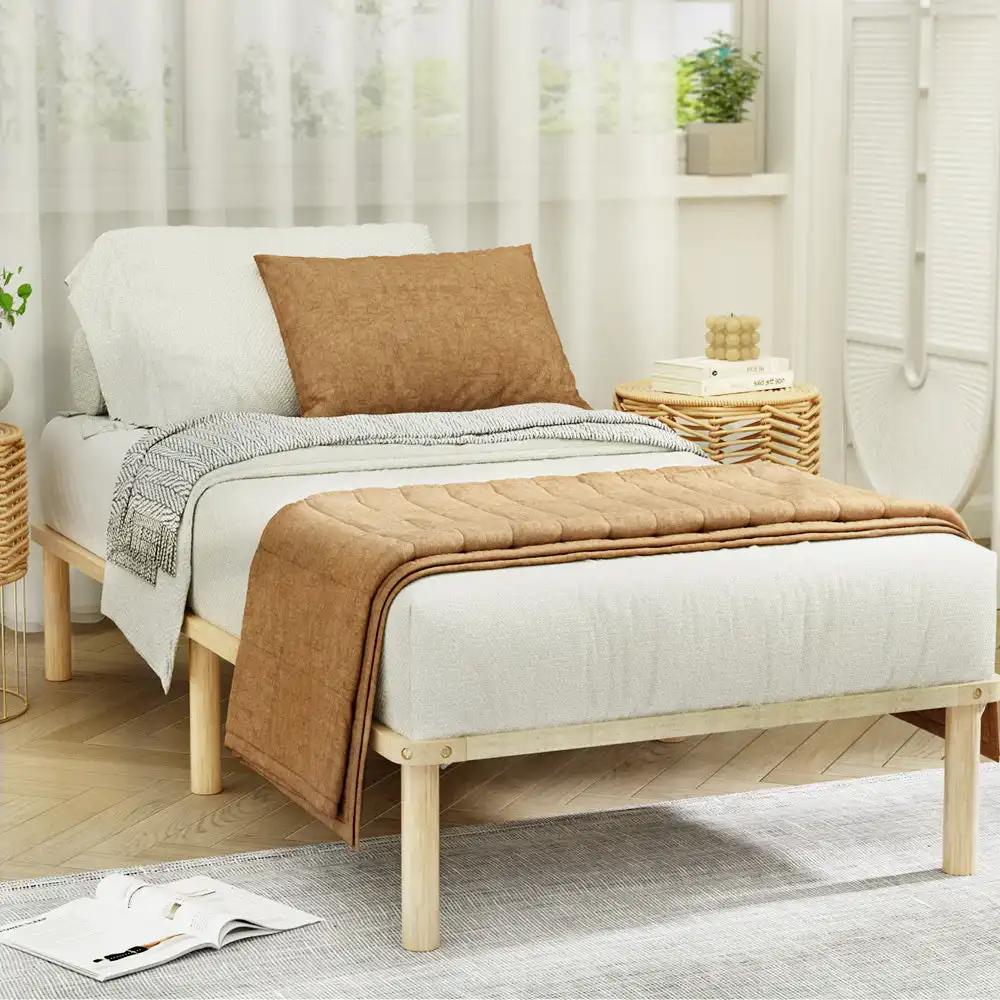 King Single (Pine) Bed Frame | ZenWood Series