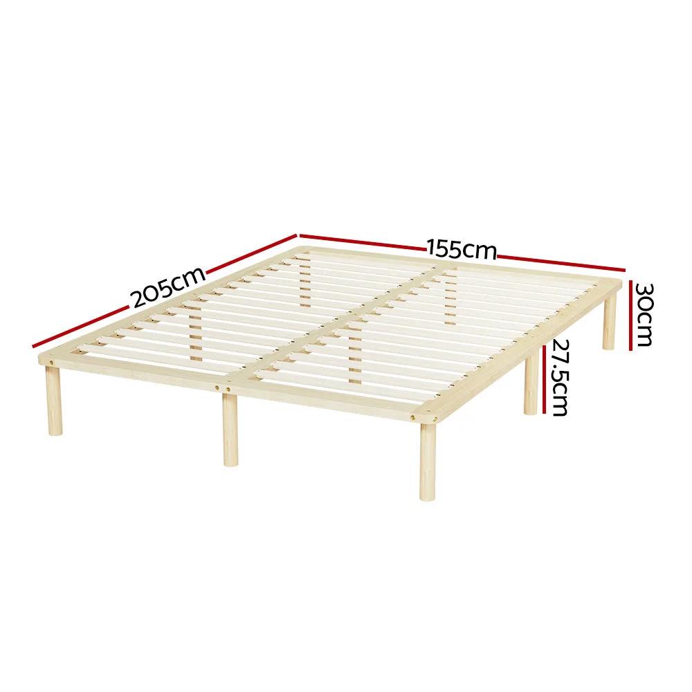 Queen (Pine) Bed Frame | ZenWood Series