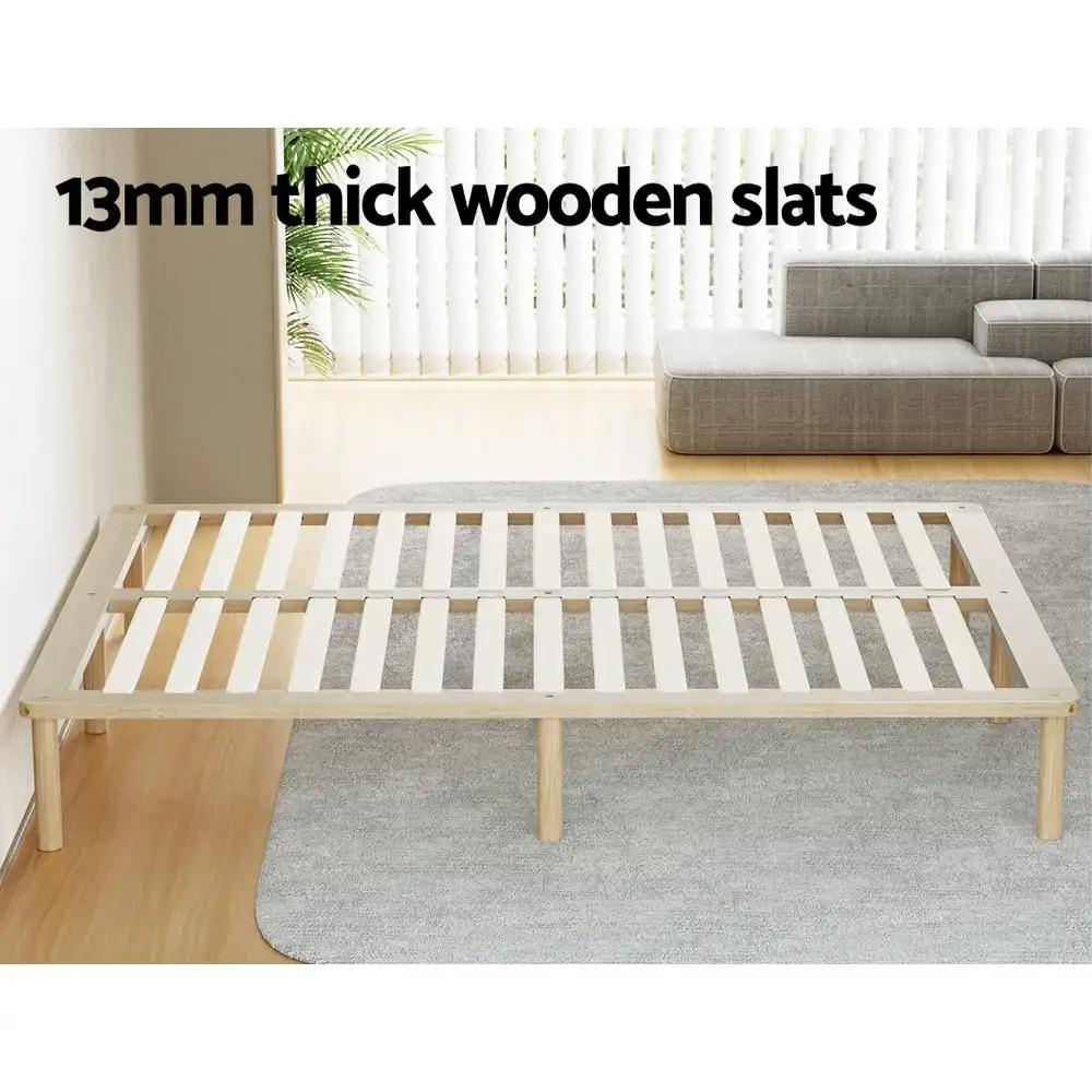 Queen (Pine) Bed Frame | ZenWood Series